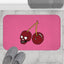 sweet tooth bath mat- eye candy-cool bathmats- pink color- Wavechoppa