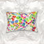 maripositas throw pillow- polyester cover- vibrant- pillow-Wavechoppa
