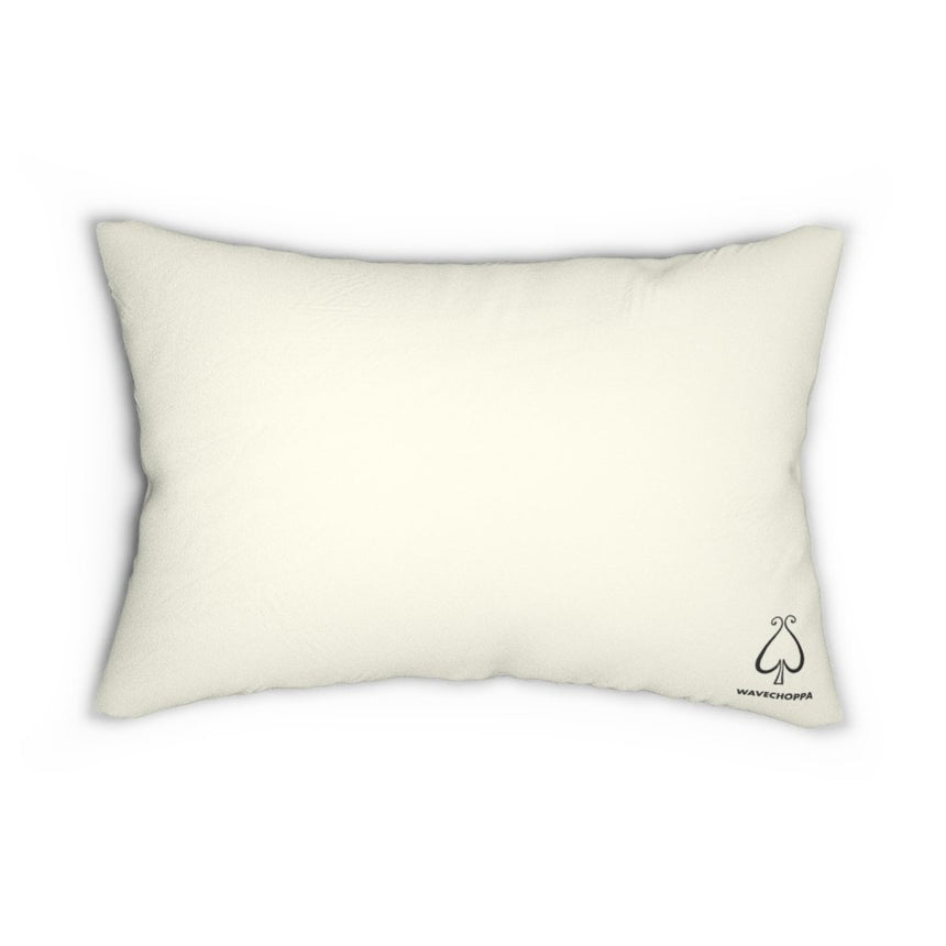 spun polyester maripositas throw pillow- vibrant- pillow- Wavechoppa