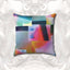 Robocop Throw Pillow-cyber vibe-100% Polyester cover- Wavechoppa